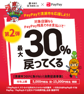 PayPay最大30%還元キャンペーン